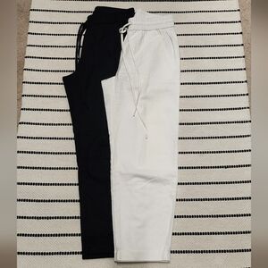 JCrew Black & White Linen Cotton Pants 00P
